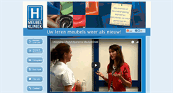 Desktop Screenshot of meubelkliniek.nl