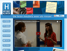 Tablet Screenshot of meubelkliniek.nl